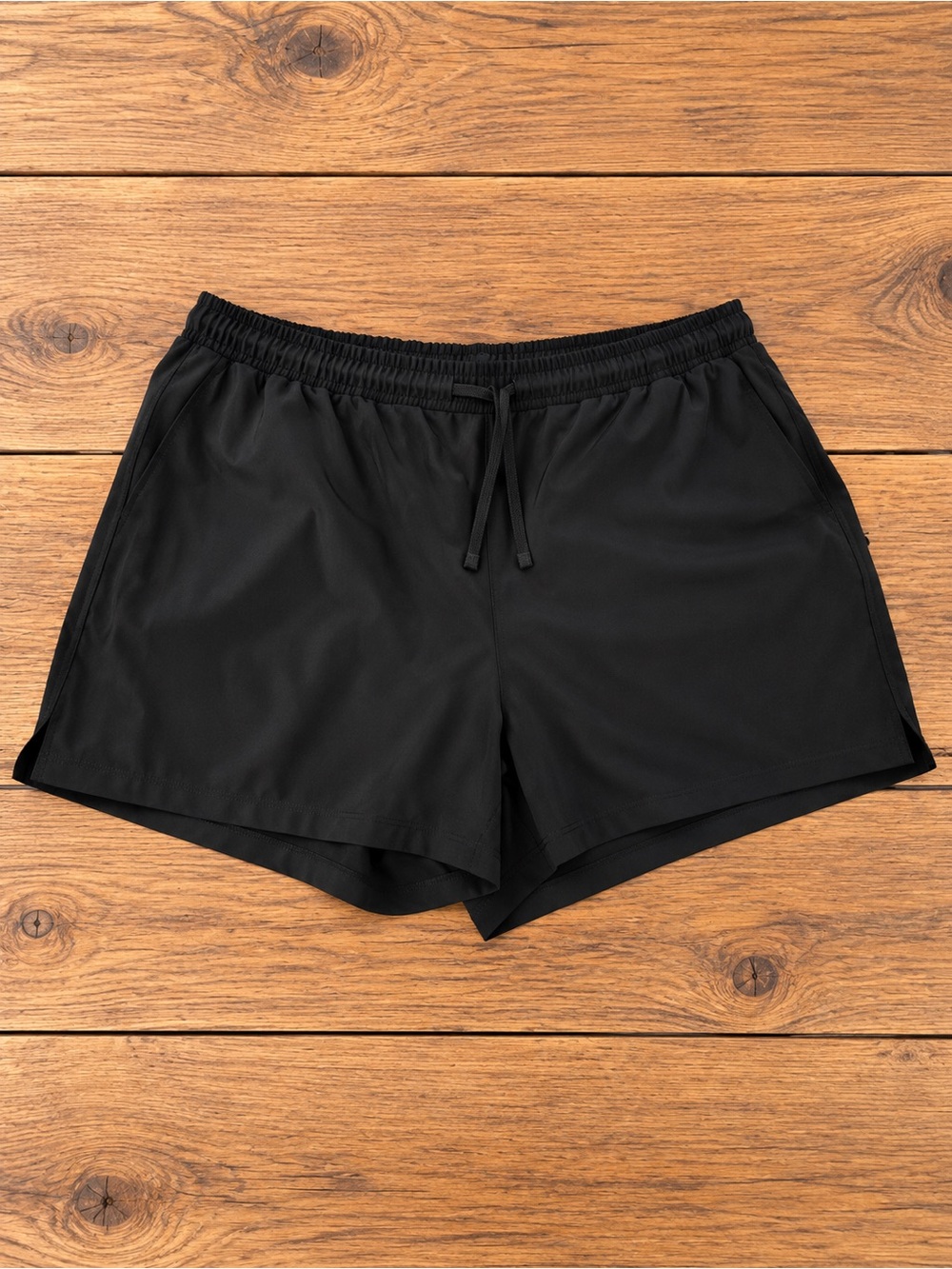 Champion Women’s Black Athletic Running Shorts Size XL Stretch Drawstring